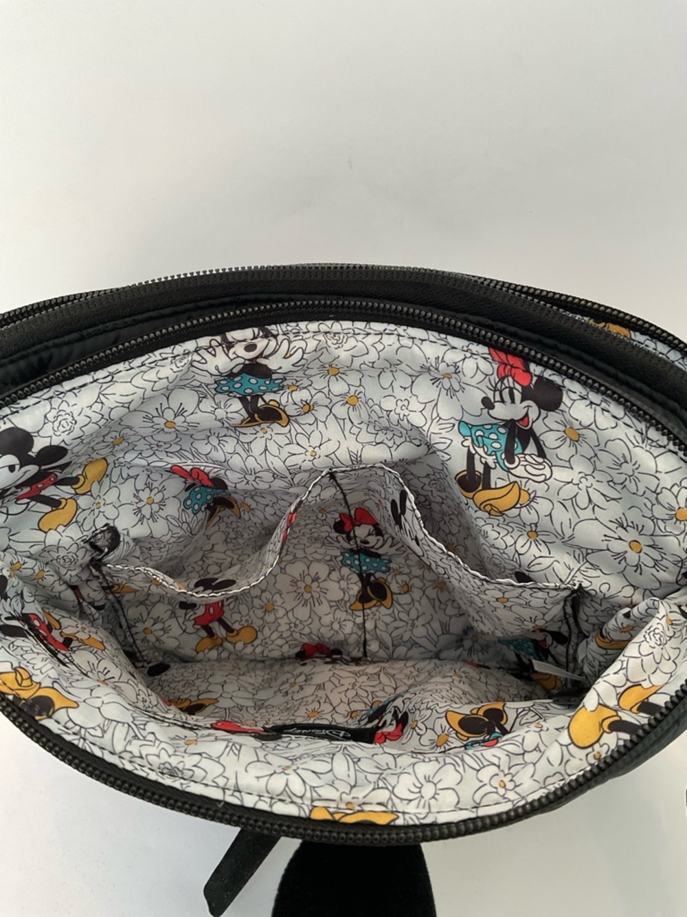 Vera Bradley Disney Quilted Mickey Crossbody Bag in Black - Picture 11 of 14
